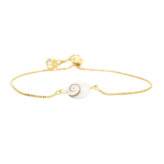 Salty Cali Shiva Bolo Bracelet - Gold