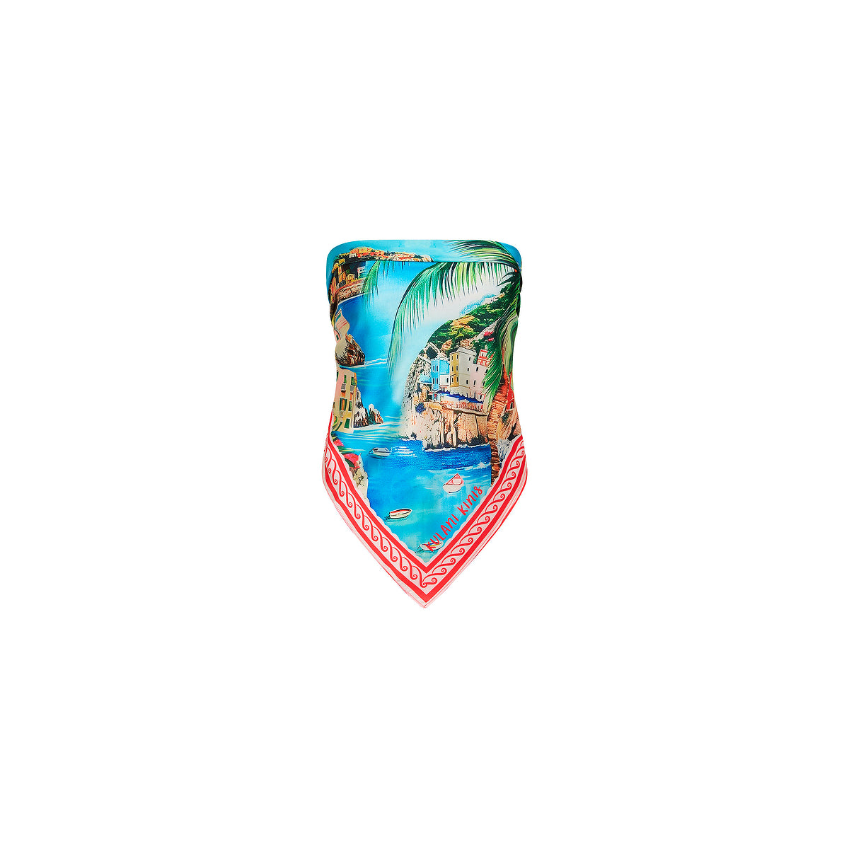 Kulani Kinis Summer Bandana Scarf - Mermaid Cove (Diving for Pearls Collection)