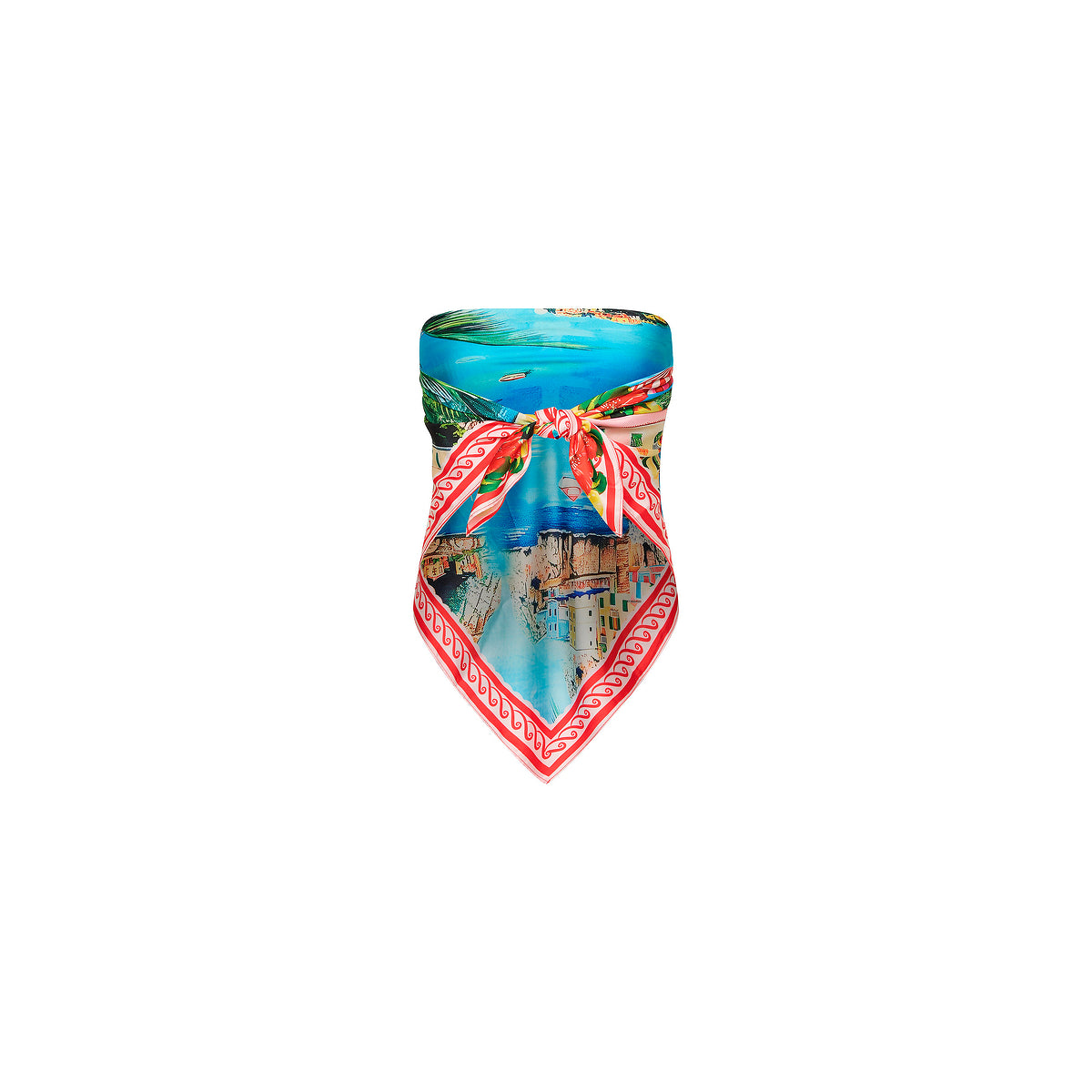 Kulani Kinis Summer Bandana Scarf - Mermaid Cove (Diving for Pearls Collection)