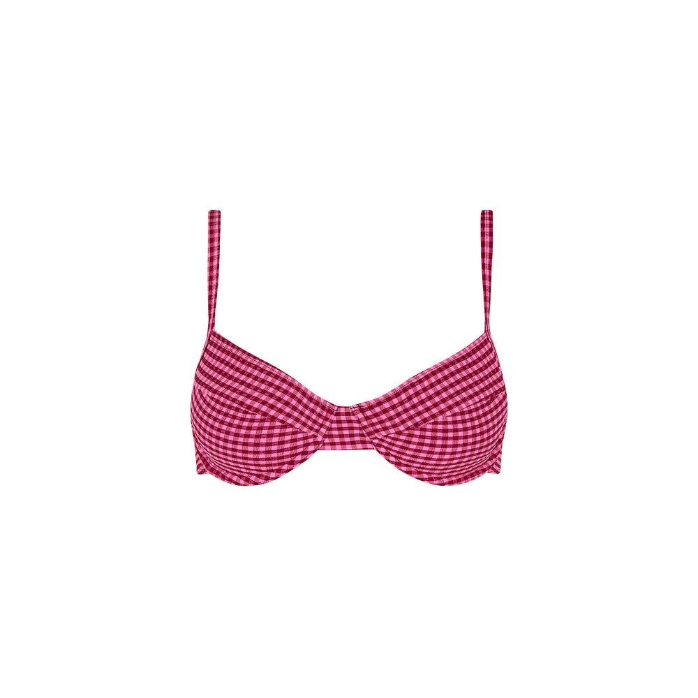 Kulani Kinis Ditzy Underwire Bra Bikini Top - Cherry Kiss (Tropic Tours Collection)