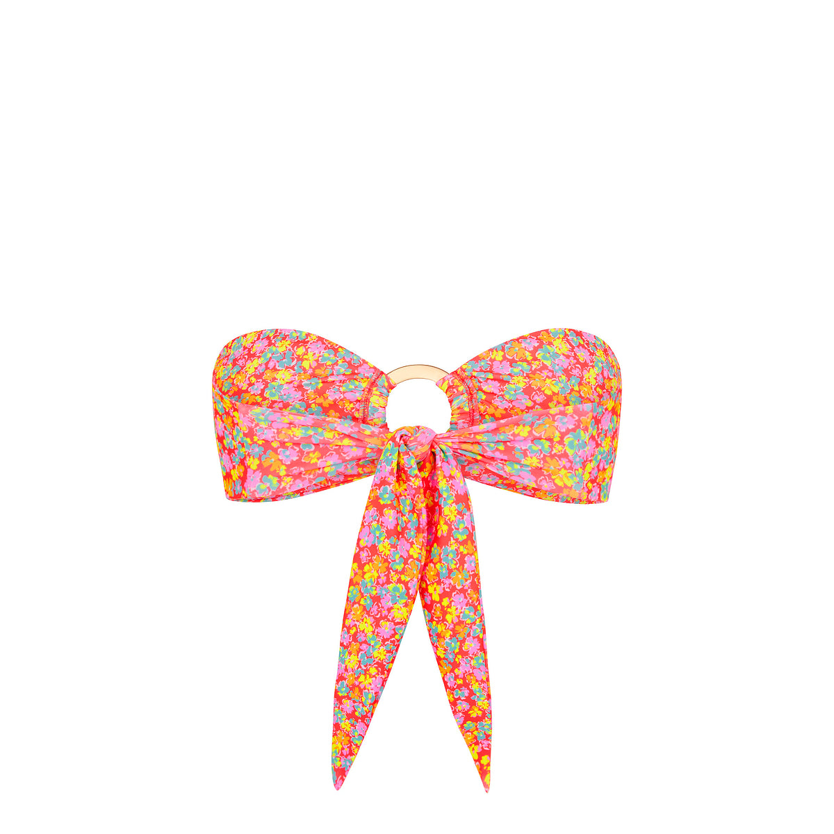 Kulani Kinis Strapless Bandeau Bikini Top - Bubble Pop (Diving for Pearls Collection)