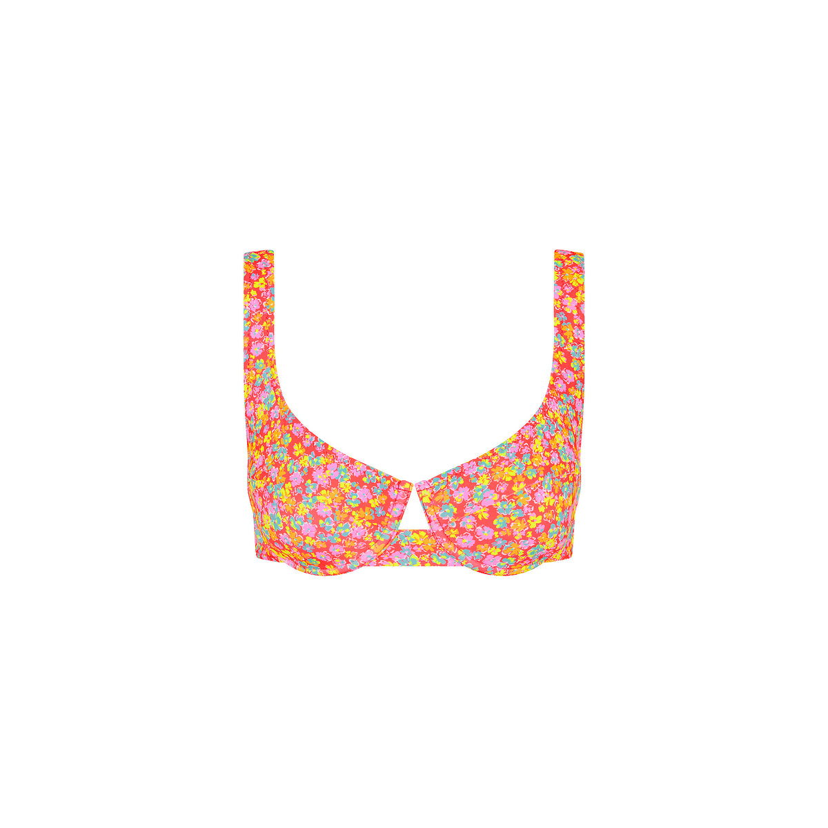 Kulani Kinis Underwire Tie Back Bikini Top - Bubble Pop (Diving for Pearls Collection)