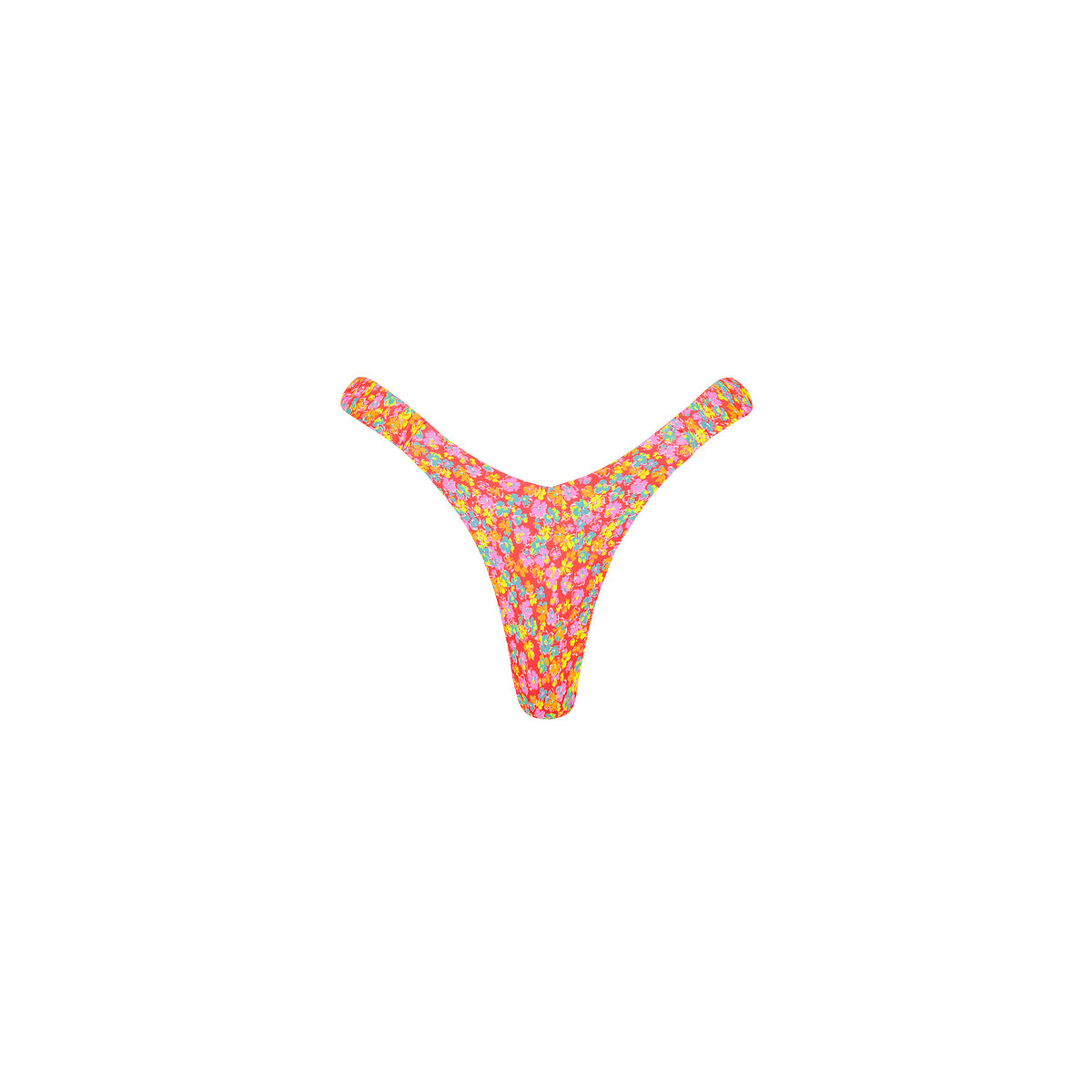 Kulani Kinis Retro Y Thong Bikini Bottom - Bubble Pop (Diving for Pearls Collection)