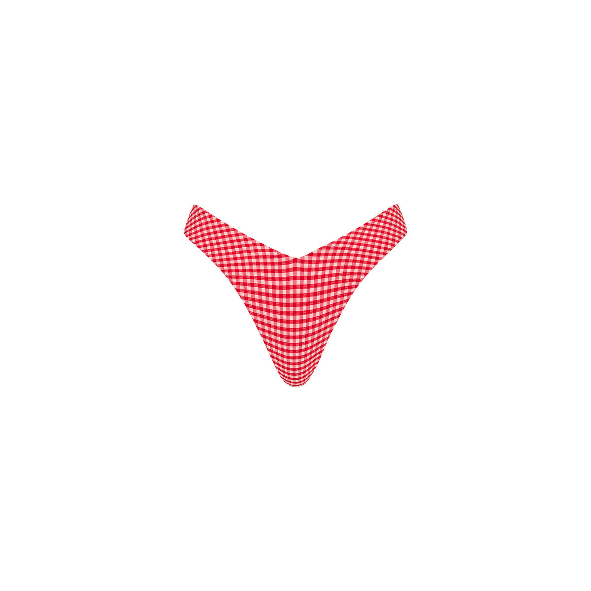 Kulani Kinis Y Cheeky Bikini Bottom - Strawberry Siesta (Diving for Pearls Collection)