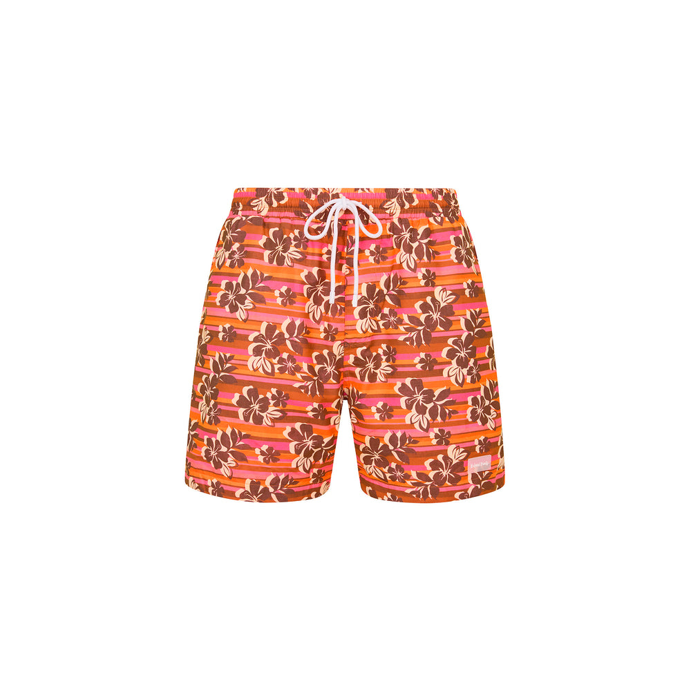 Kulani Kinis Mens Swim Trunks - Sunkissed Stripe (Tropic Tour Collection)