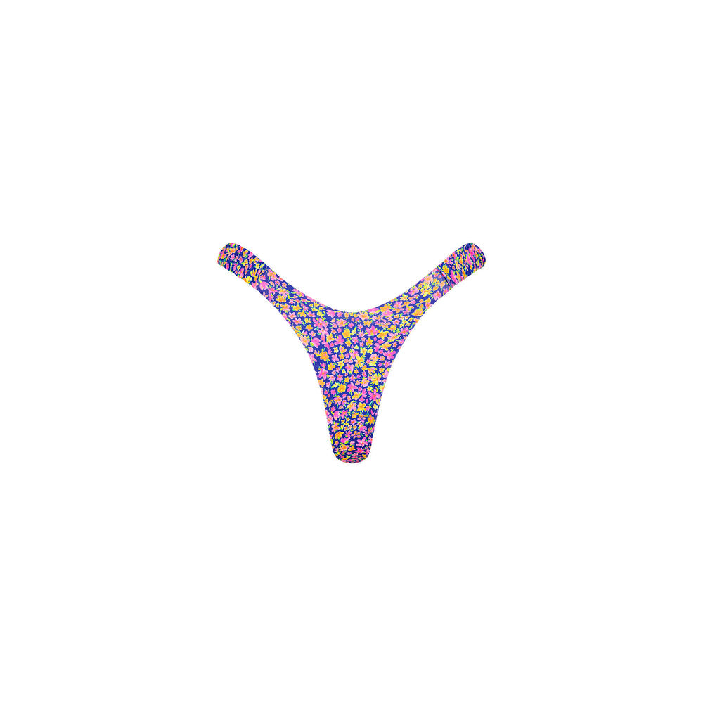 Kulani Kinis Retro Y Thong Bikini Bottom - Rosie Rally (Tropic Tour Collection)
