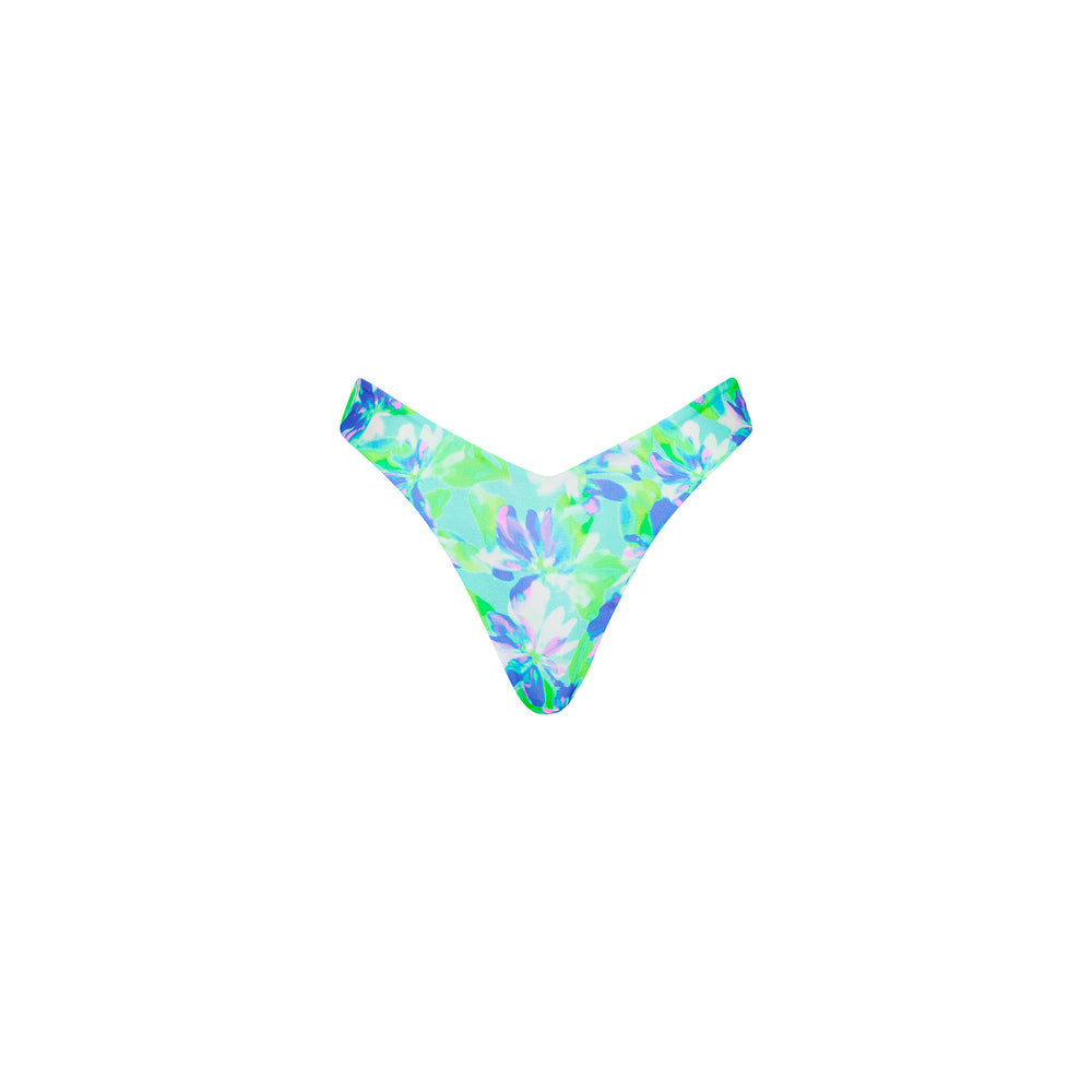 Kulani Kinis Y Cheeky Bikini Bottom - Monaco Whispers (Tropic Tour Collection)