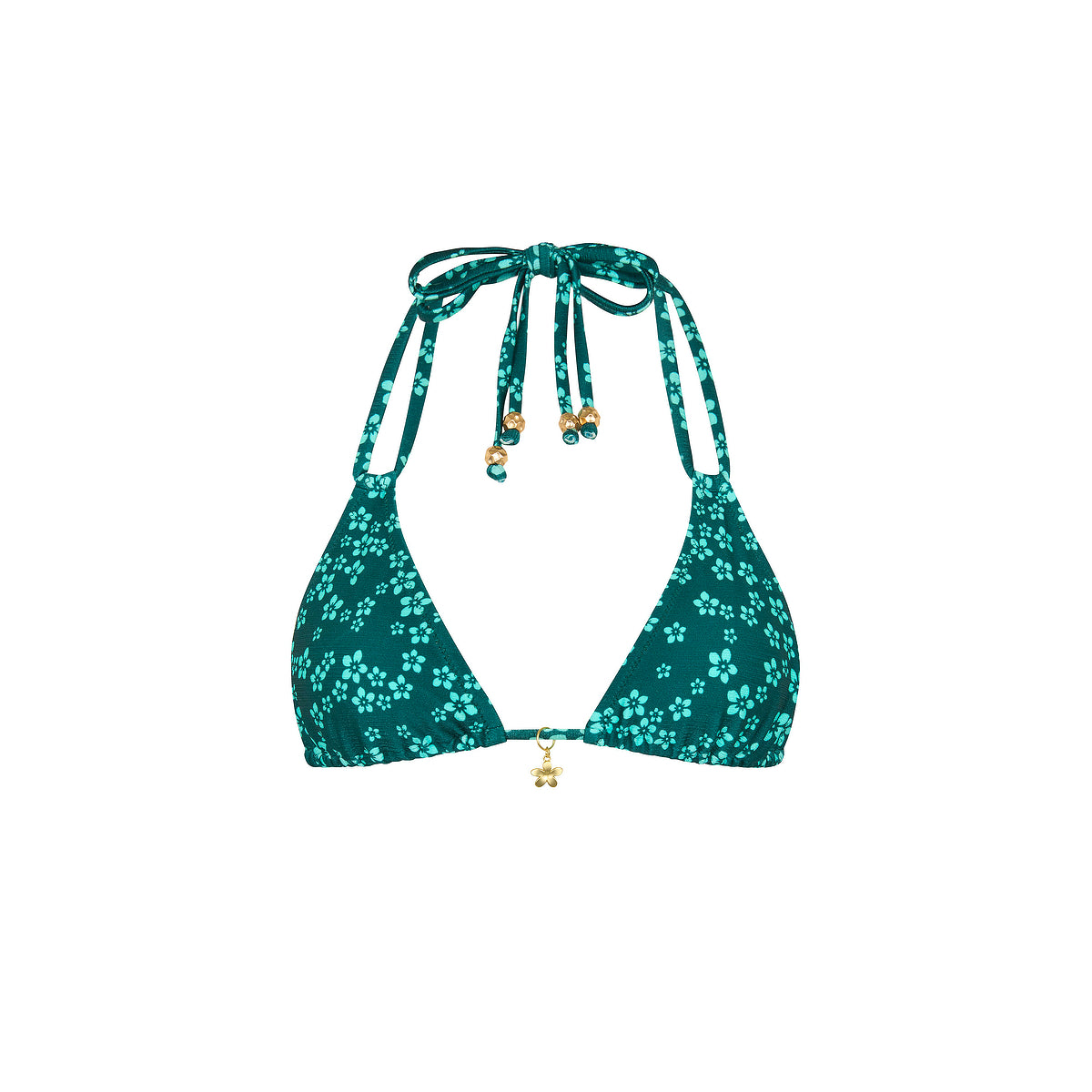 Kulani Kinis Halter Bralette Bikini Top - Moonkiss (Diving for Pearls Collection)