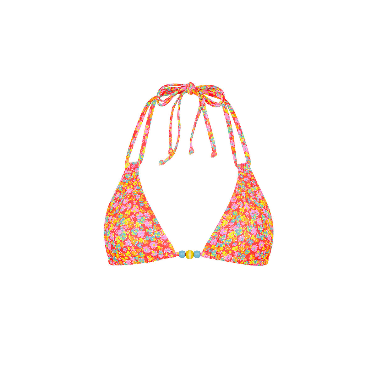 Kulani Kinis Halter Bralette Bikini Top - Bubble Pop (Diving for Pearls Collection)