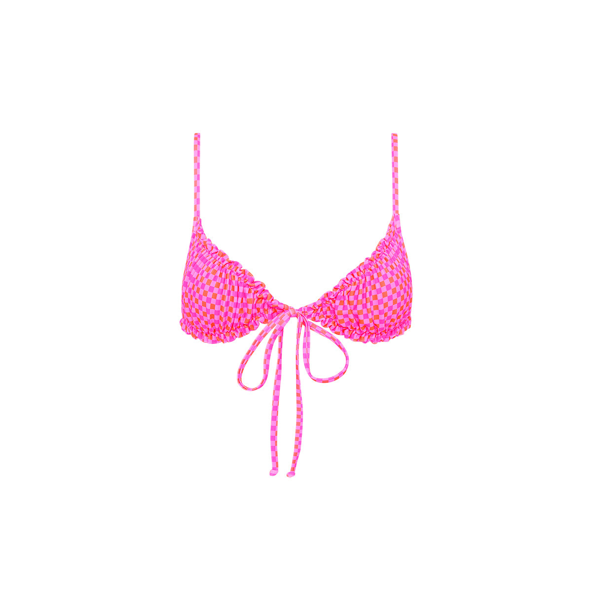 Kulani Kinis Ruched Bralette Bikini Top - Pinky Promise (Atomic Daisy  Collection) – Sand Surf Co.