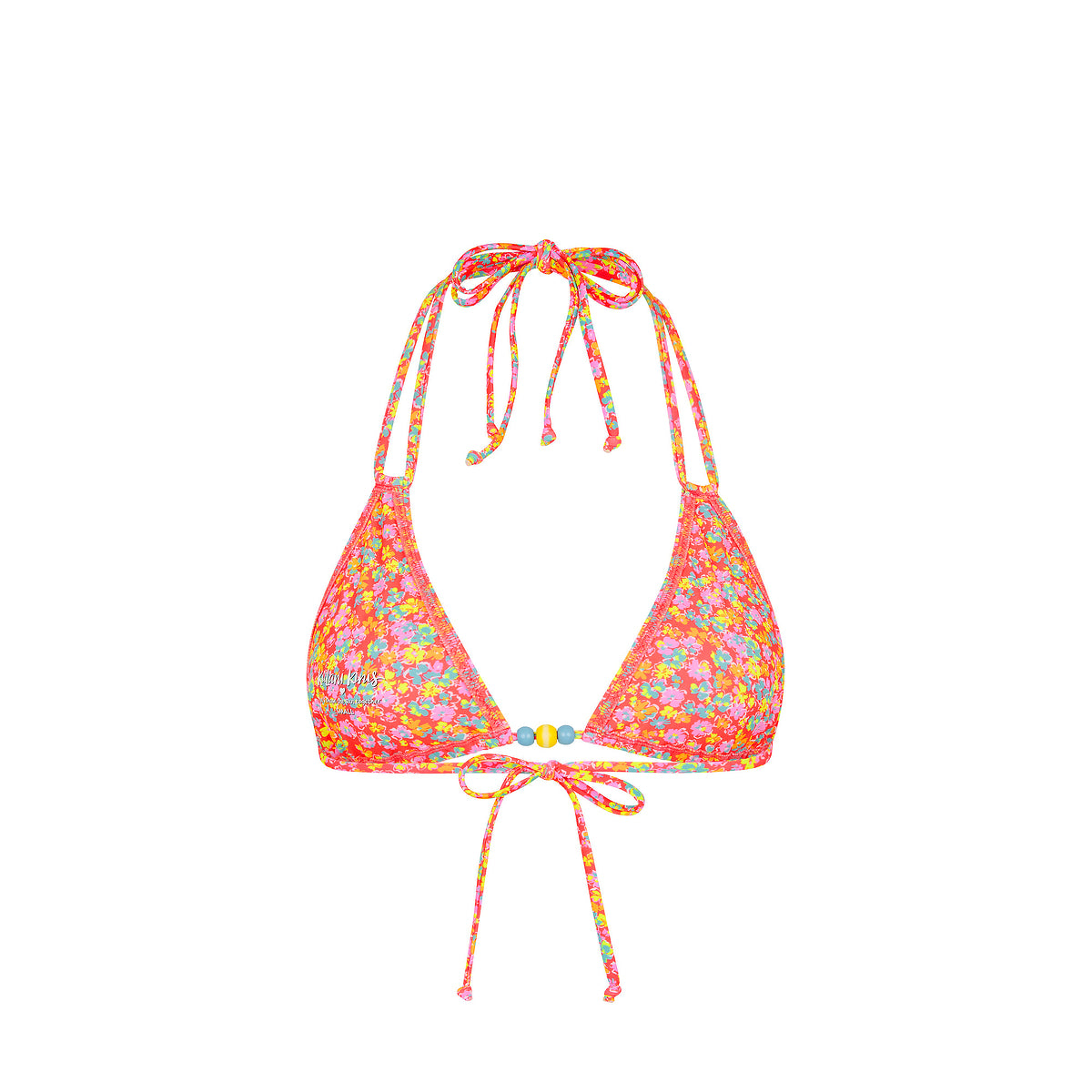 Kulani Kinis Halter Bralette Bikini Top - Bubble Pop (Diving for Pearls Collection)