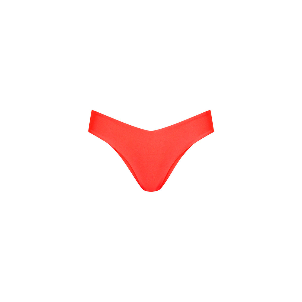 Kulani Kinis Cheeky V Bikini Bottom - Guava Glow (Tropic Tour Collection)