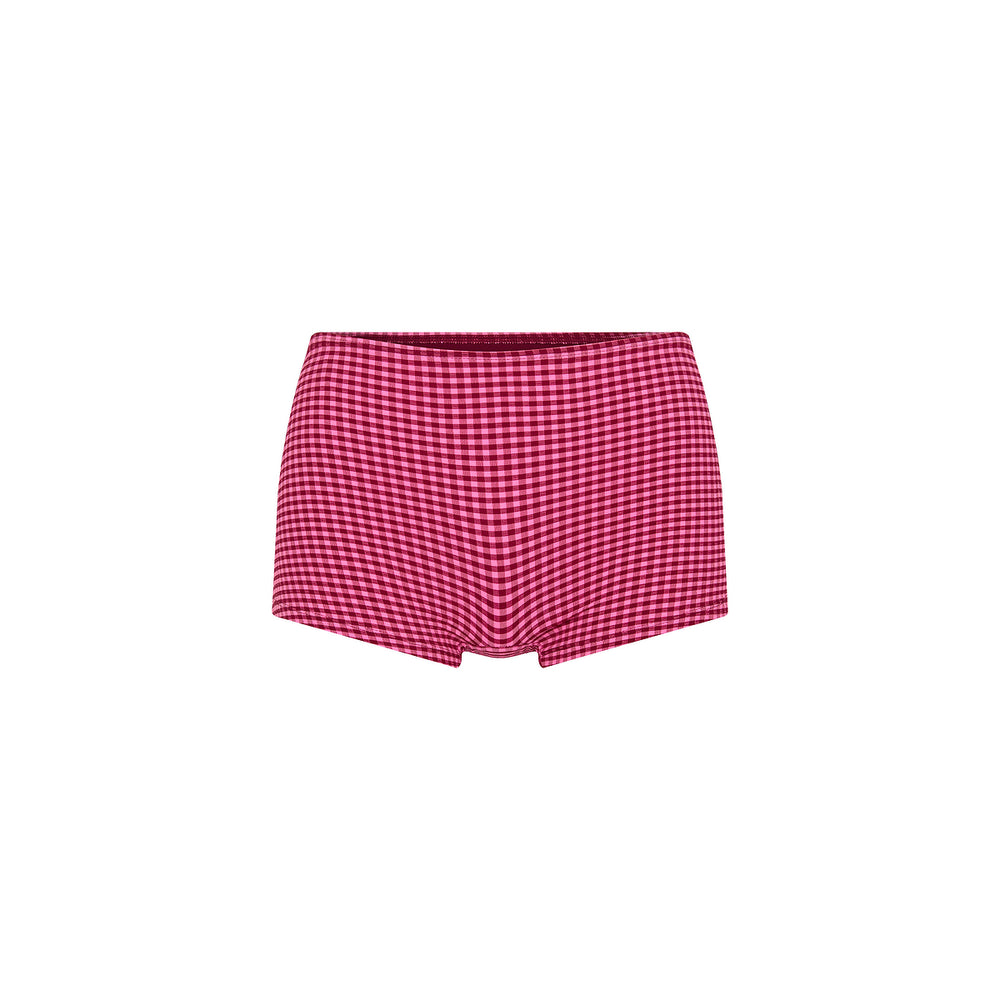 Kulani Kinis Micro Swim Short - Cherry Kiss (Tropic Tours Collection)