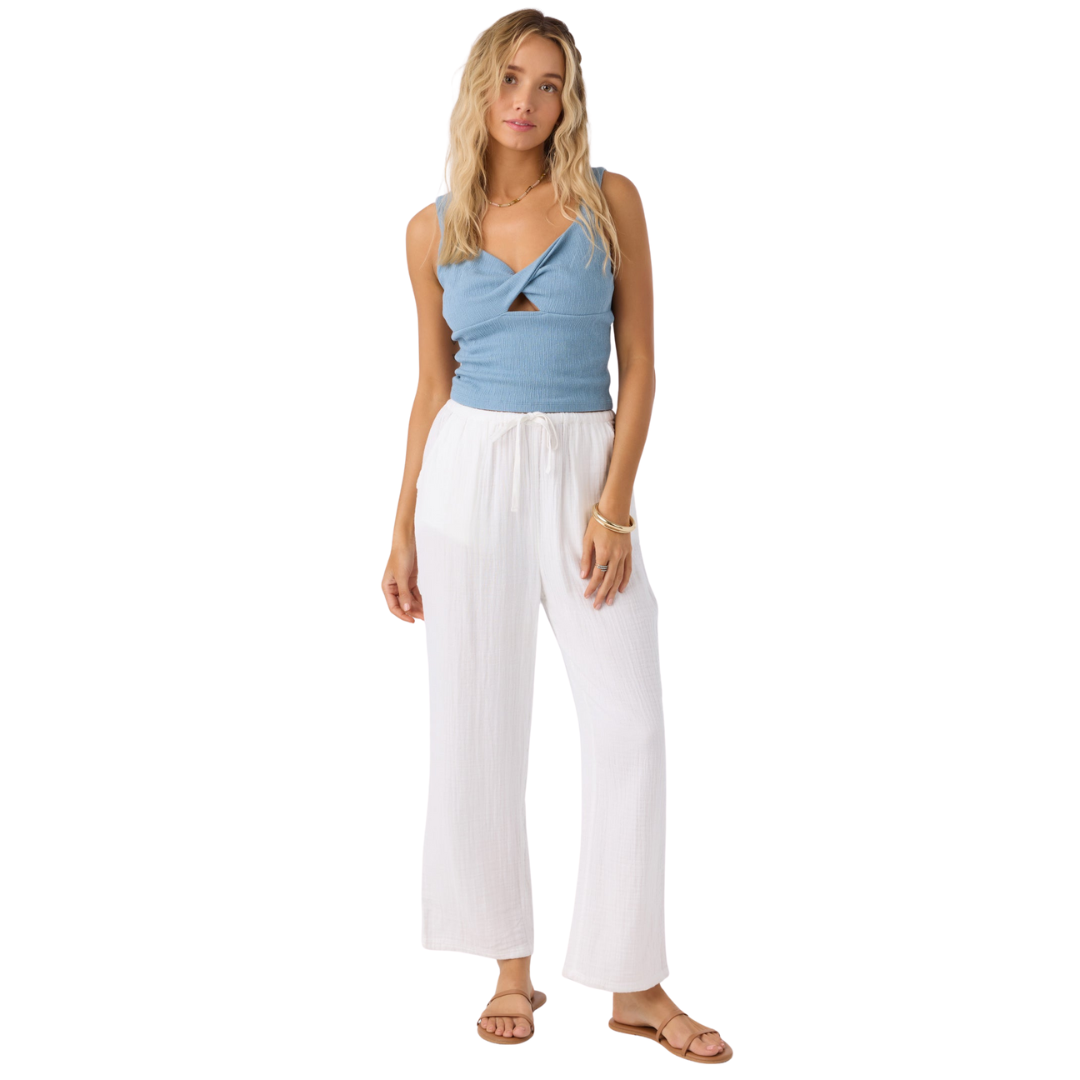 O'Neill Brenda Stripe Pants - White