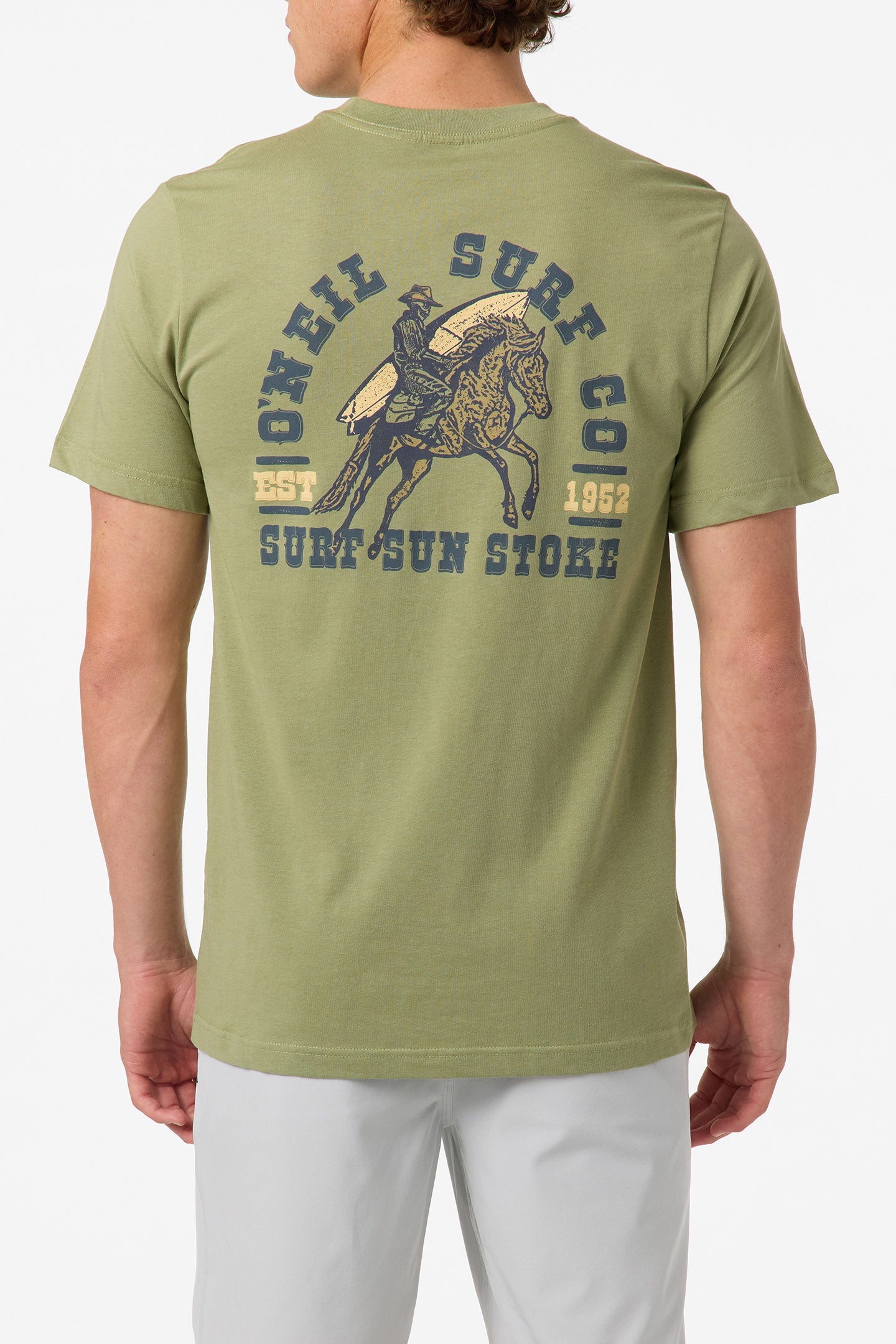 O'Neill Saddle Up Classic Tee - Oil Green