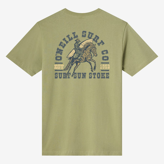 O'Neill Saddle Up Classic Tee - Oil Green