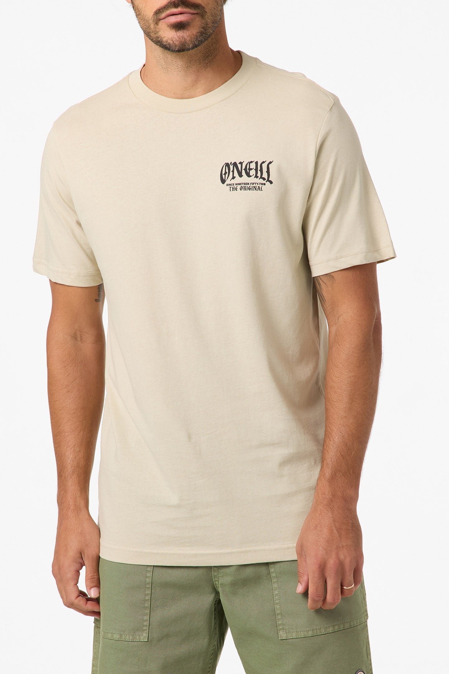 O'Neill Left Side Classic Tee - LT Khaki