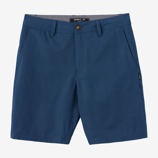 O'Neill Reserve Light Check 19" Hybrid Shorts - Navy