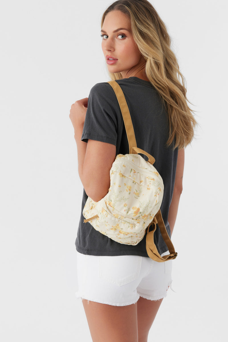 O'Neill Valley Halfmoon Mini Backpack - White