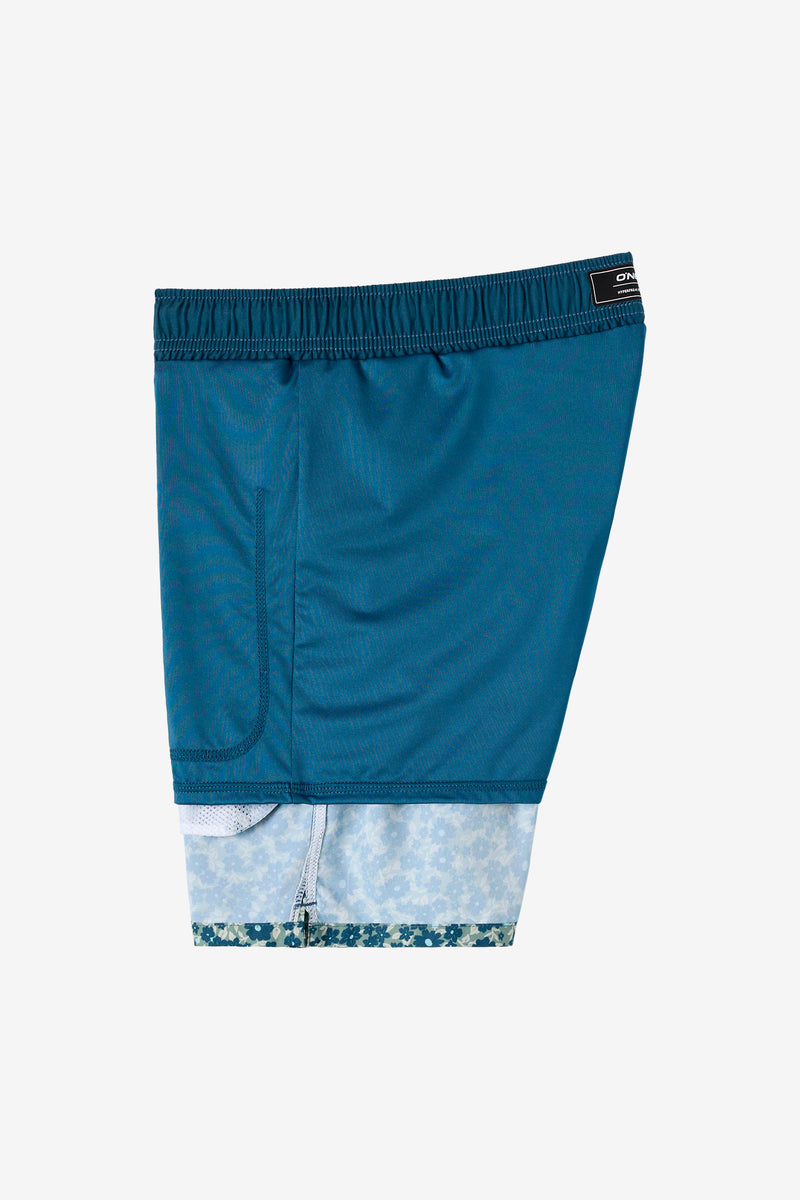 O'Neill Hermosa Light Lined Volley 15" Swim Trunks - Sage