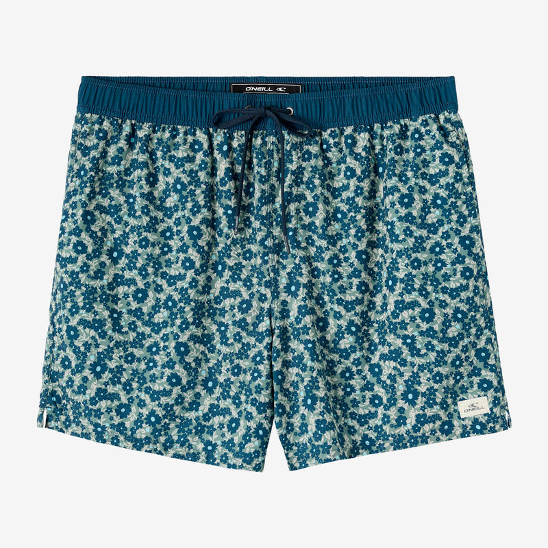 O'Neill Hermosa Light Lined Volley 15" Swim Trunks - Sage
