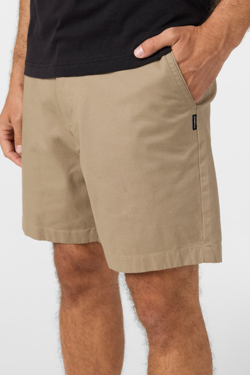 O'Neill Jay Stretch 18" Shorts - Khaki