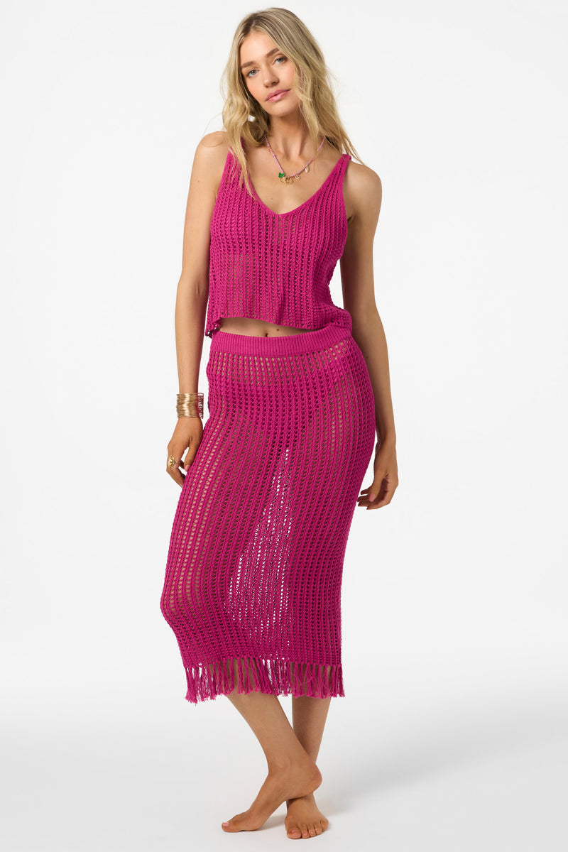 O'Neill Ryan Cover-Up Tank - Fuchsia