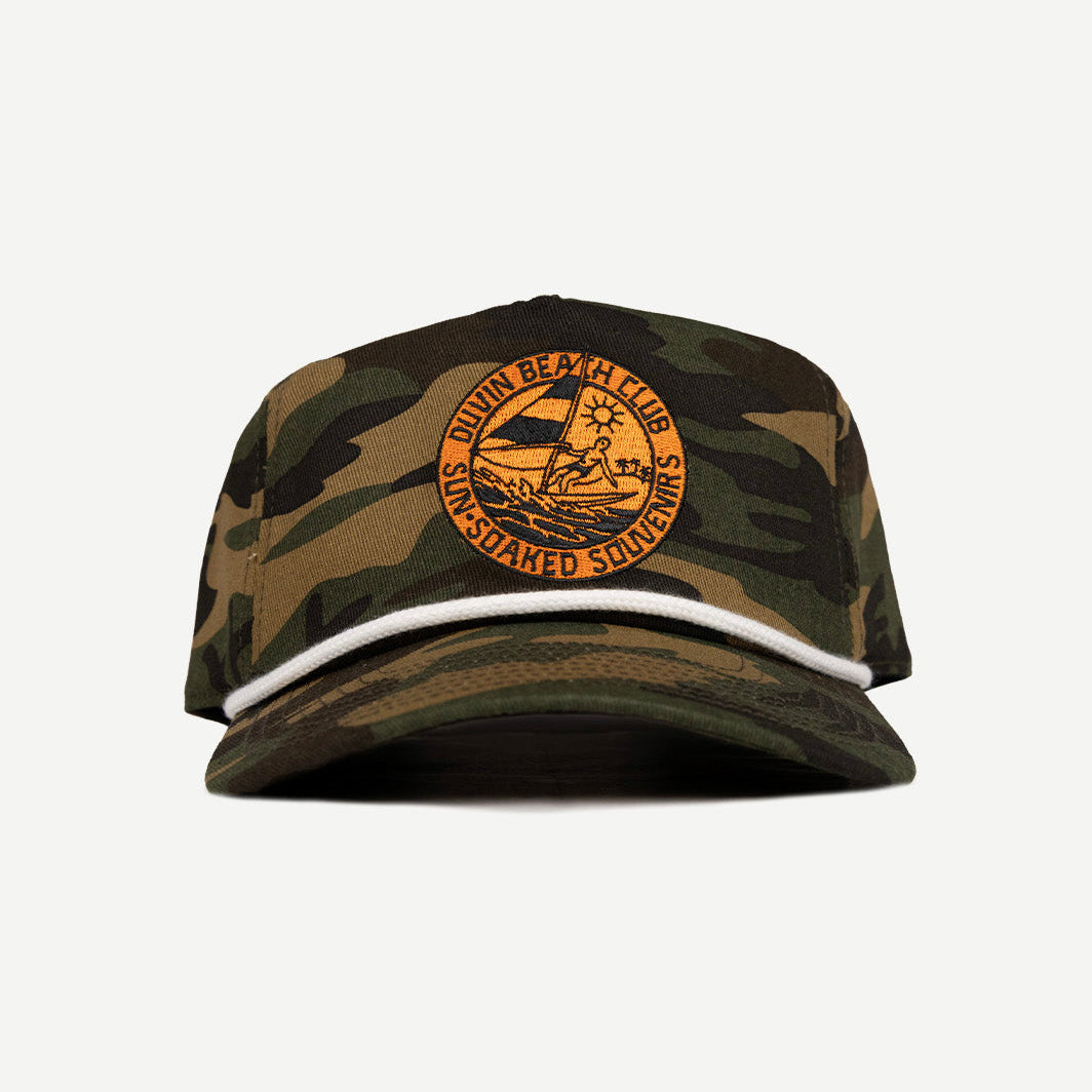 Duvin Camo Souvenir Hat - Black