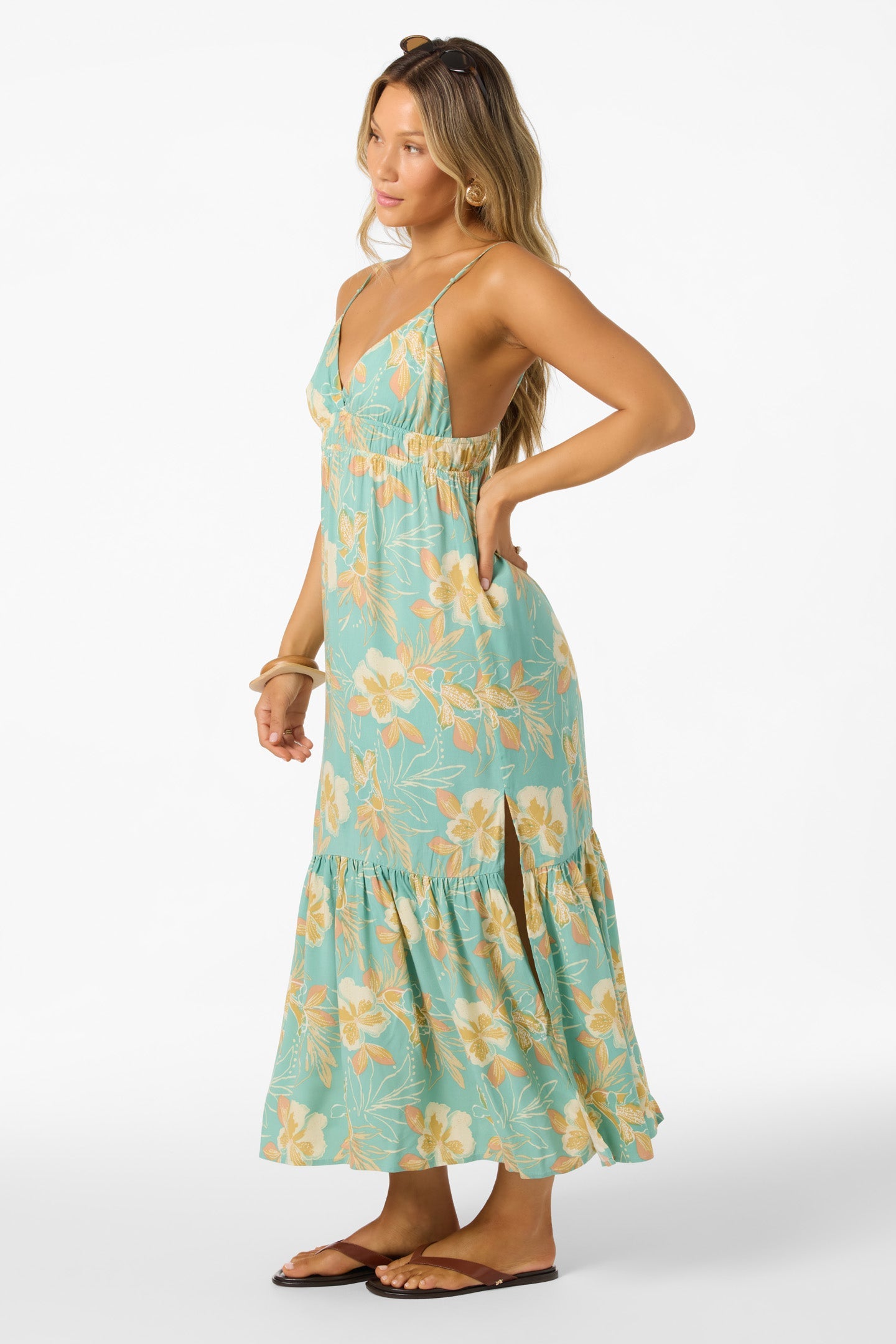 O'Neill Julez Tiki Midi Dress -