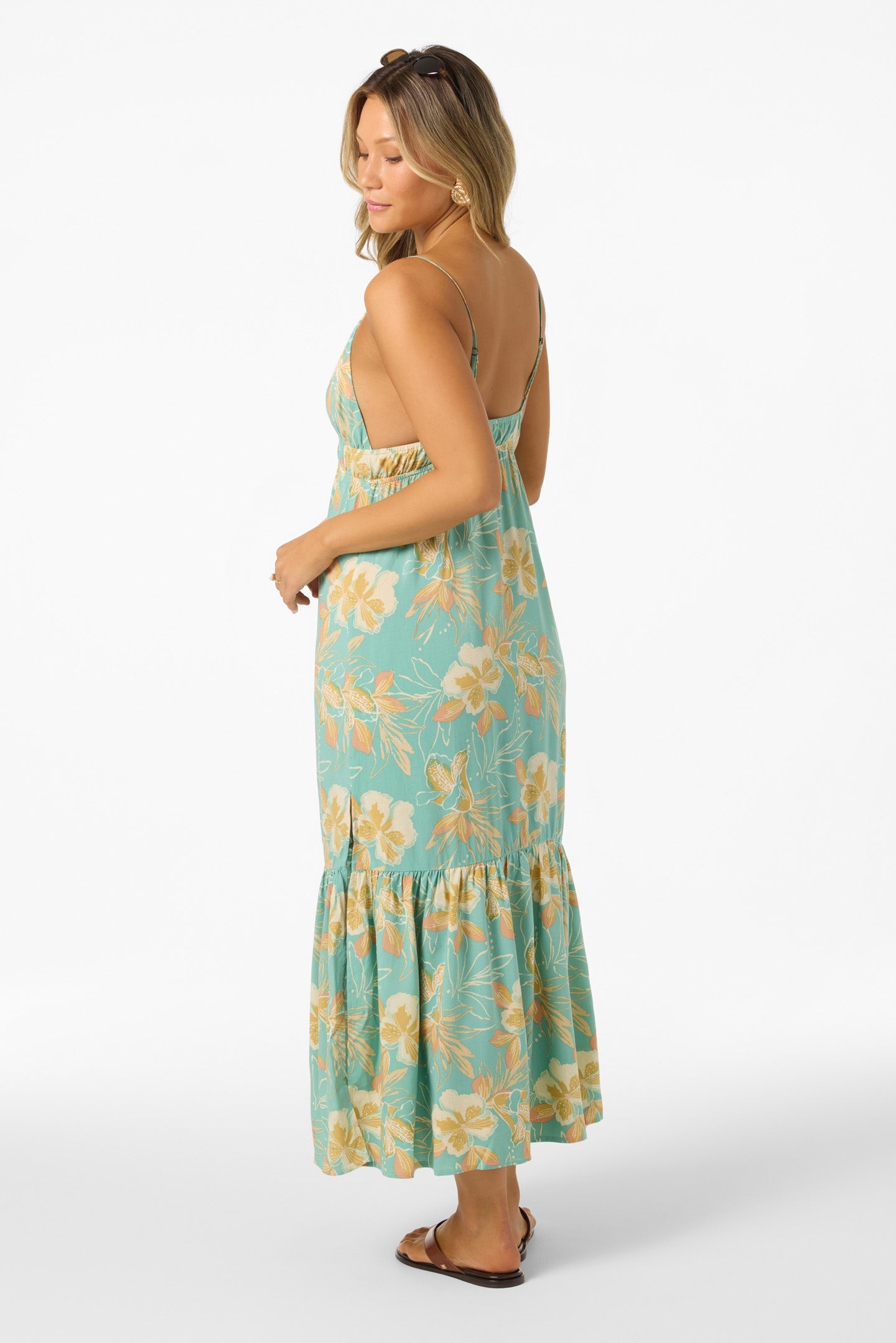O'Neill Julez Tiki Midi Dress -