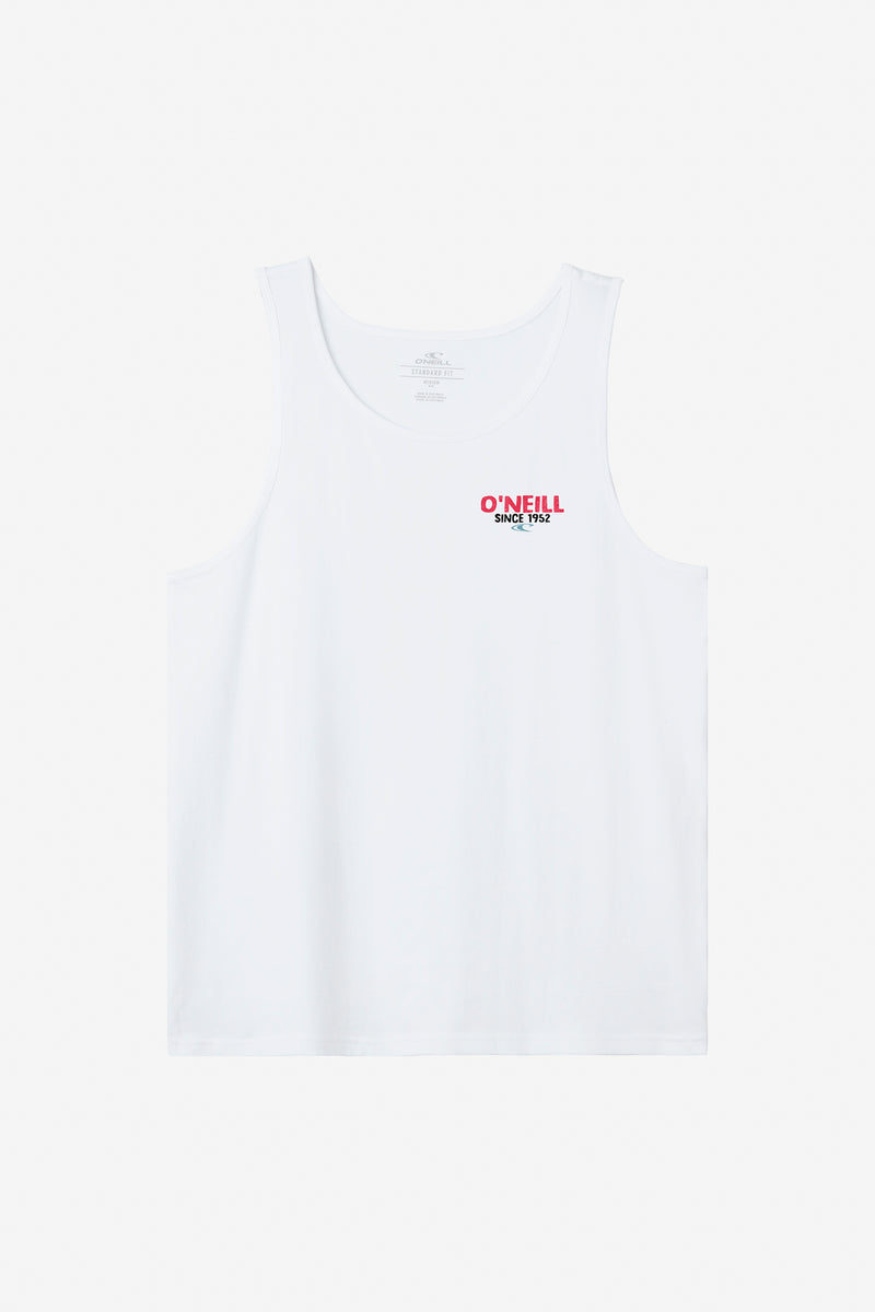 O'Neill Eagles Fly Standard Fit Tank Top - White