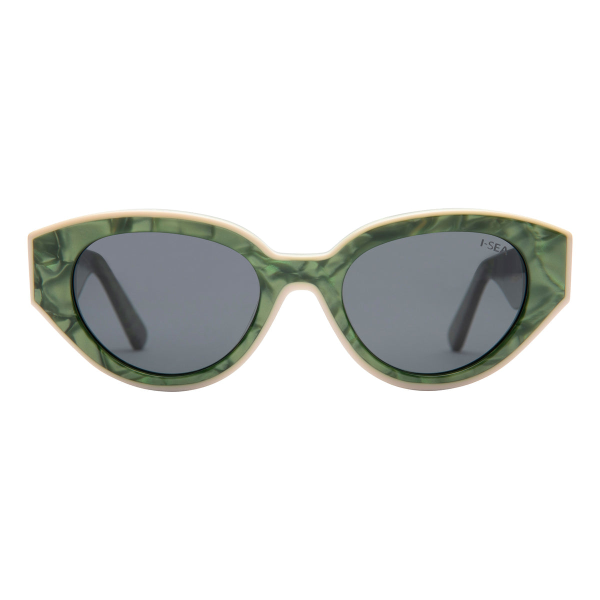I-SEA Suki Polarized Sunglasses - Moss and Smoke