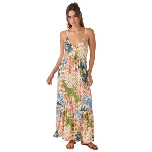 O'Neill Anica Lua Floral Maxi Dress - Multi