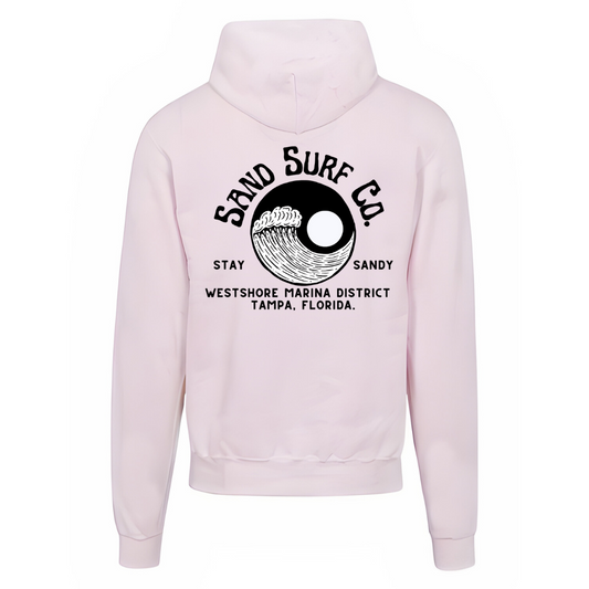 Sand Surf Co. Yin Yang Champion Hoodie - Seashell Pink