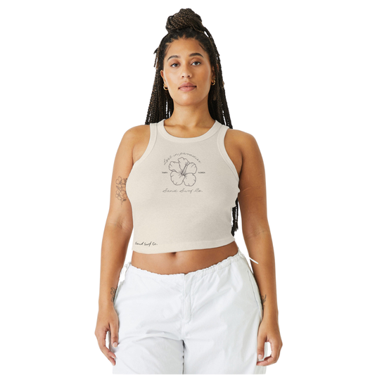 Sand Surf Co. Lost in Paradise Tank Top - Low Tide Linen