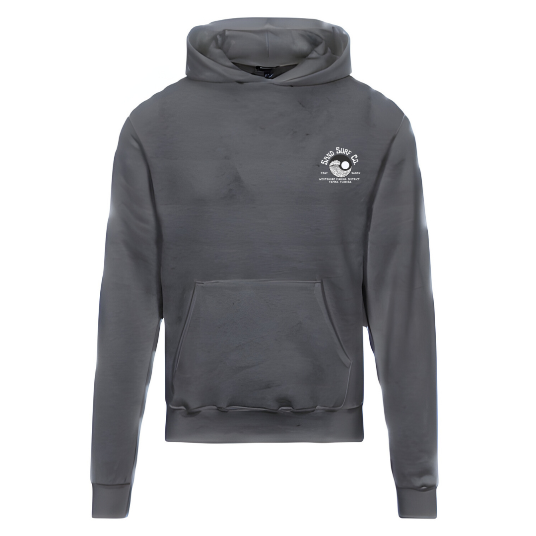 Sand Surf Co. Yin Yang Champion Hoodie - Cozy Gray