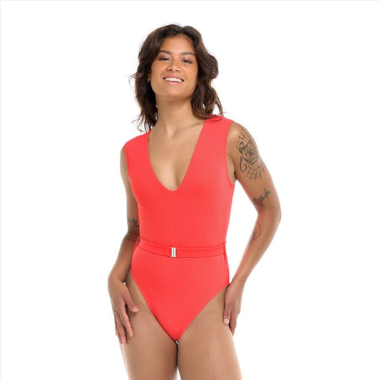 Body Glove Ibiza Ezry One Piece Swimsuit - Snapdragon