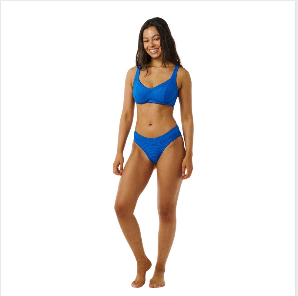 Rip Curl Premium Surf E Cup Bikini Top - Blue