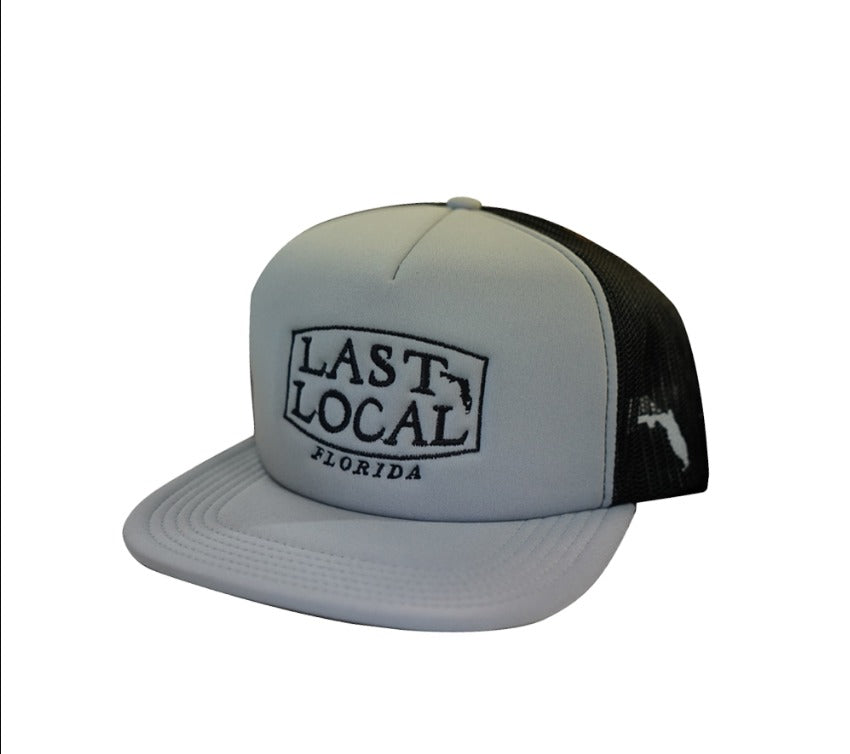 Last Local Florida Snapback Hat - Grey