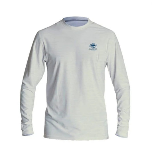Sand Surf Co. Sessions Long Sleeve UV Shirt - Vanilla and Navy
