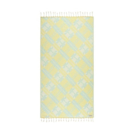 Sand Cloud Turtle Plaid Towel - Regular