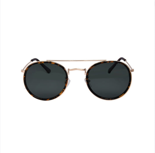 I-SEA All Aboard Polarized Sunglasses - Matte Tort and G15