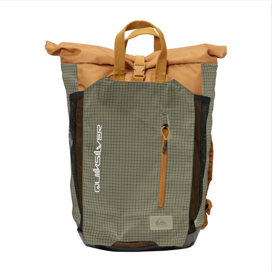 Quiksilver Secret Sesh 37L Dry Bag Backpack - Grape Leaf