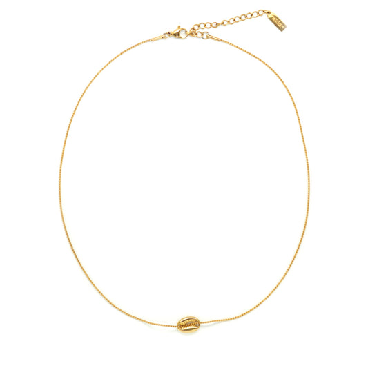 Salty Cali Little Puka Necklace - Gold