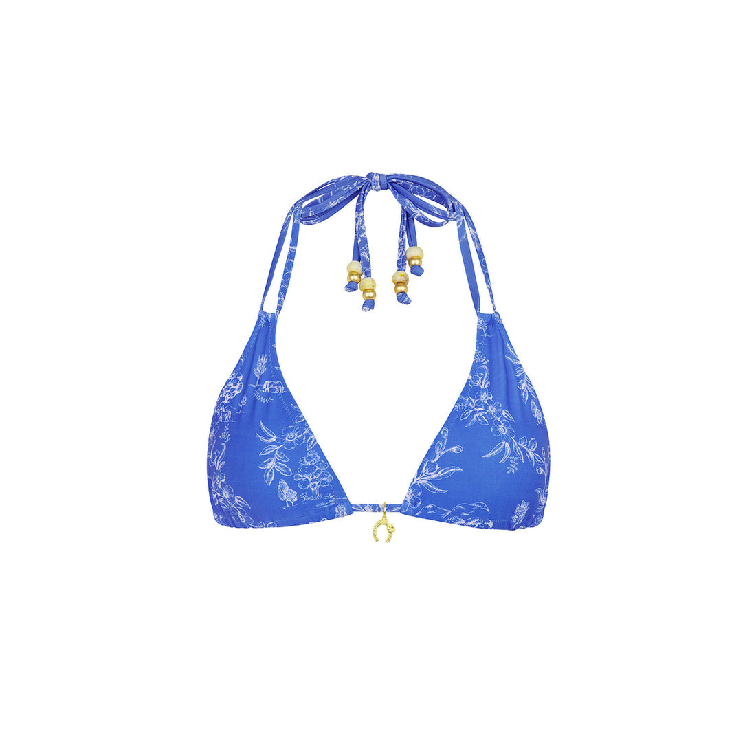 Kulani Kinis Halter Bralette Bikini Top - Rodeo Romeo (Stardust Ranch Collection)