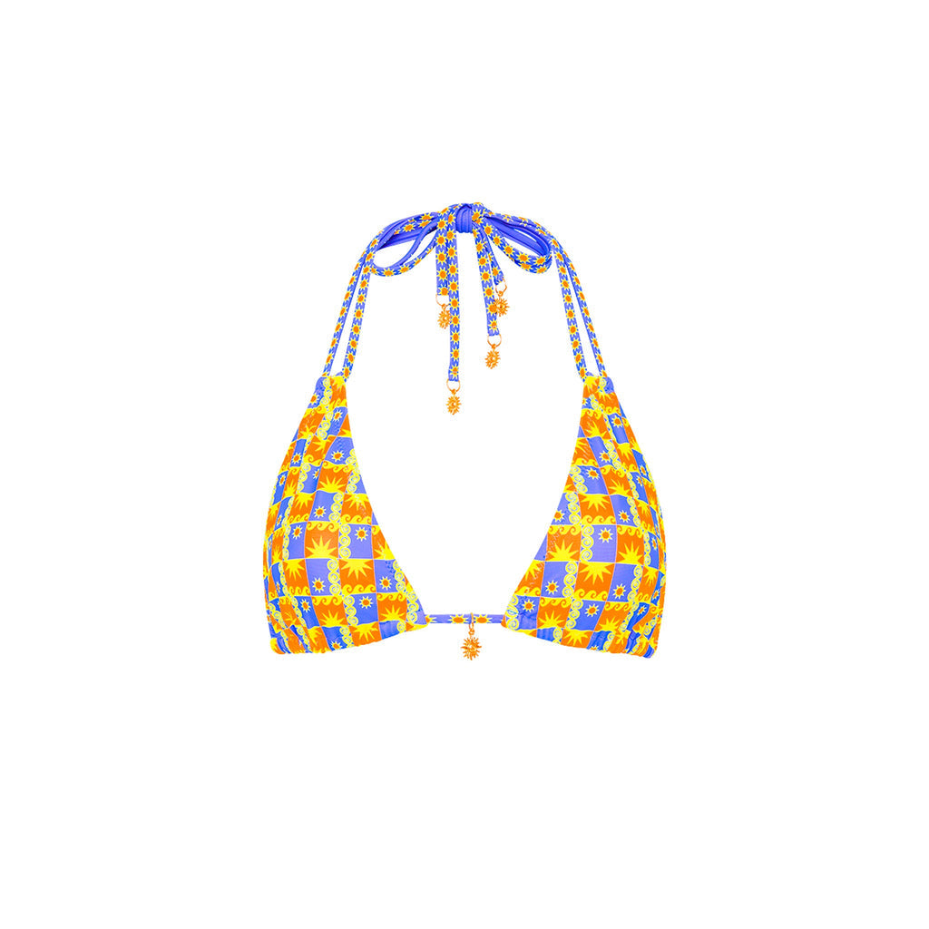 Kulani Kinis Halter Bralette Bikini Top - Sunburst (Call Of The Sea Collection)