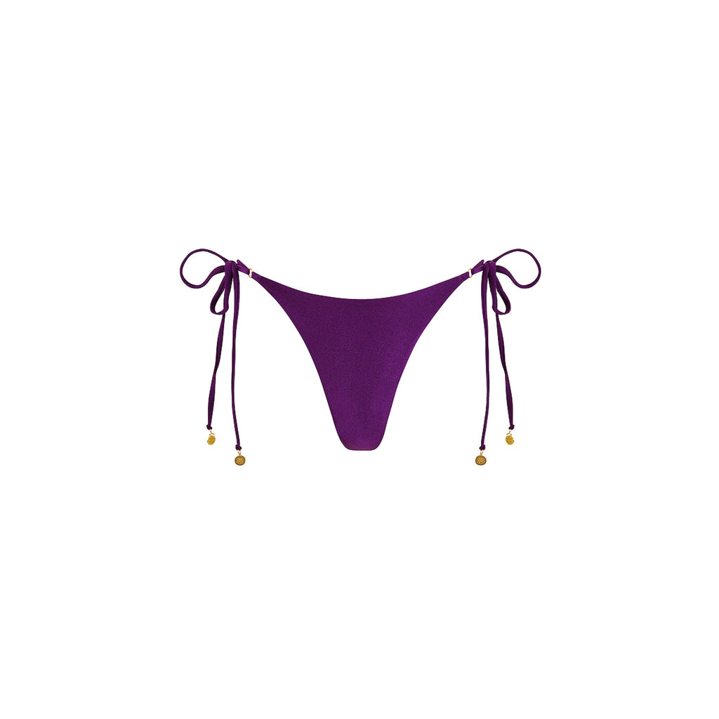 Kulani Kinis Thong Tie Side Bikini Bottom - Sugar Plum (Bubblegum Galaxy Collection)