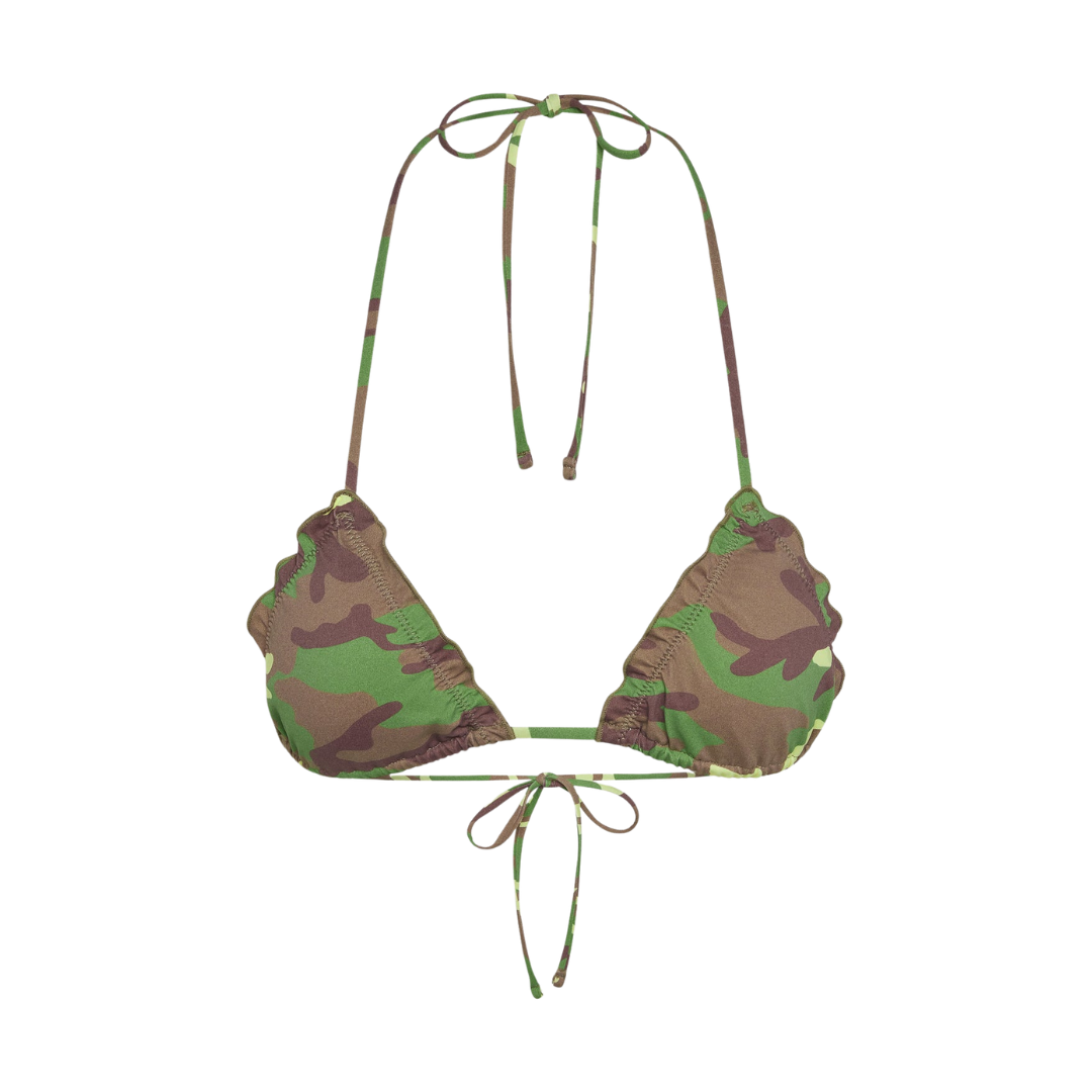 Frankies Bikinis Tidal Skimpy Triangle Bikini Top - Undercover Angel