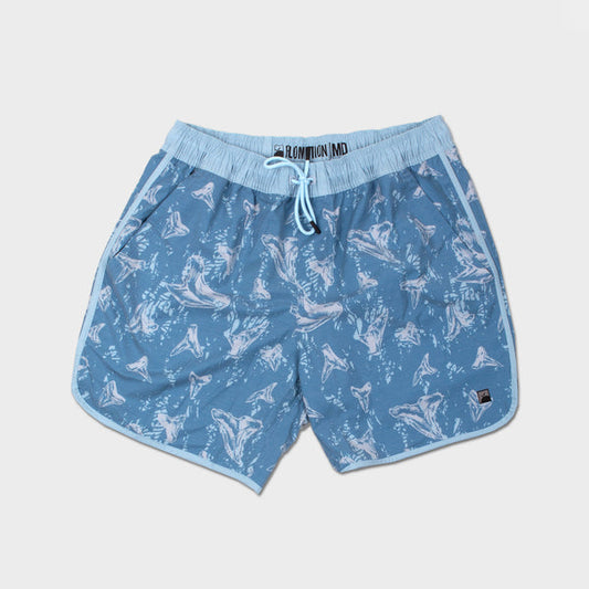 Flomotion Toothy Grunge Volleyshort - Blue