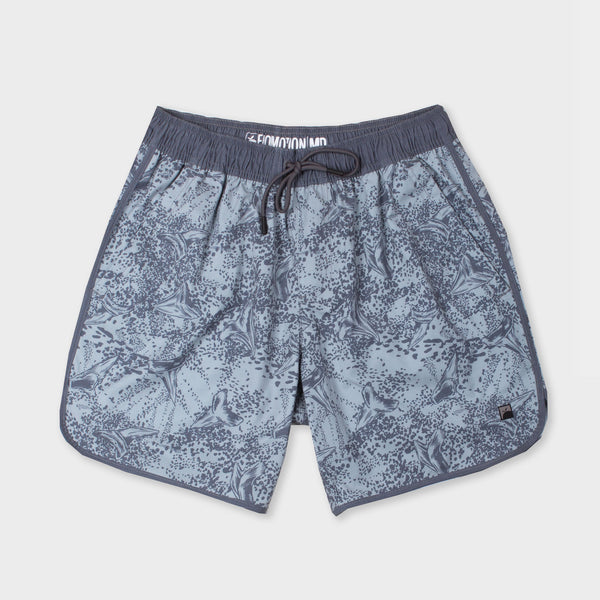 Toothy Grunge Volleyshort - Charcoal